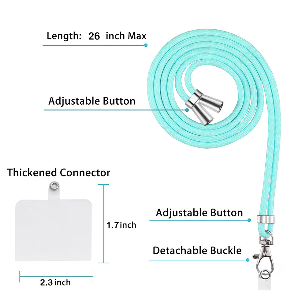 YB IMD Series-18 Style E for OnePlus 11 5G Flexible TPU Case Marble Pattern 2.0mm Electroplating Phone Cover with Lanyard - Green