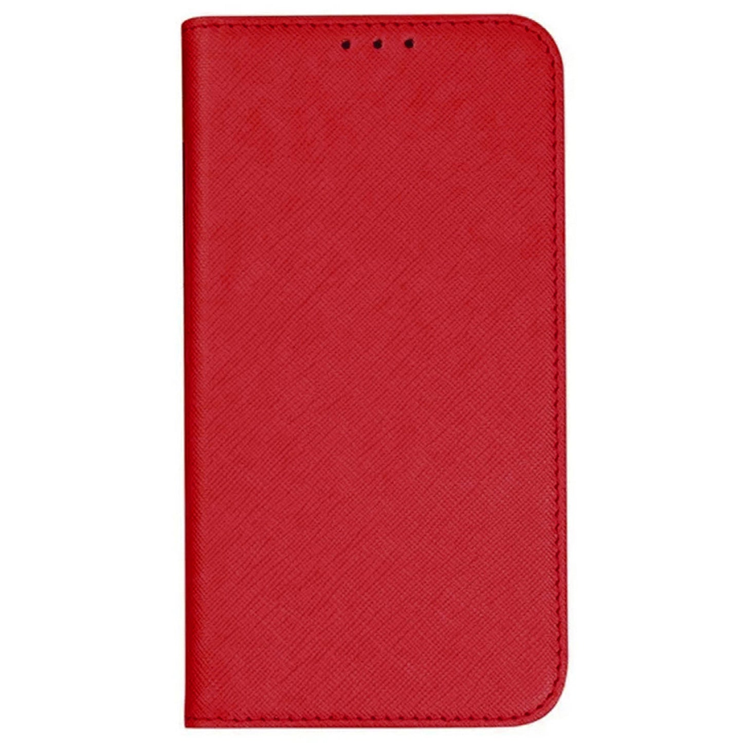 Stand Wallet Shell for OnePlus 11 5G Shockproof Phone Cover Cross Texture PU Leather Case - Red
