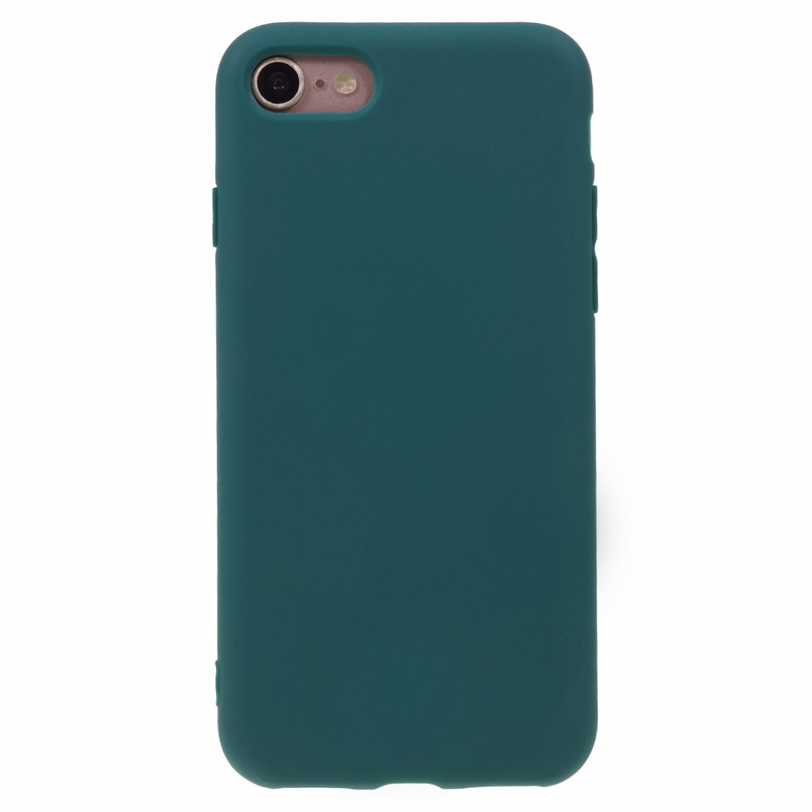 Uniqkart for iPhone 7 / 8 / SE (2020) / SE (2022) Candy Color Matte Phone Case Anti-scratch TPU Cover - Army Green