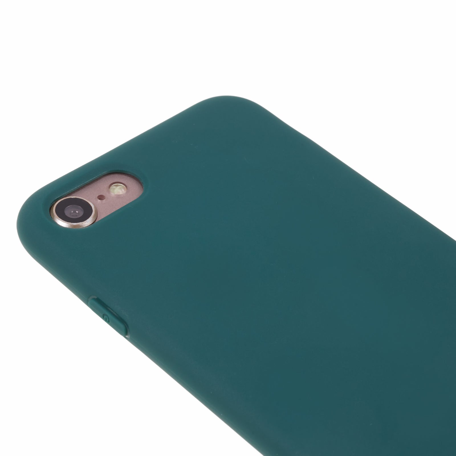 Uniqkart for iPhone 7 / 8 / SE (2020) / SE (2022) Candy Color Matte Phone Case Anti-scratch TPU Cover - Army Green