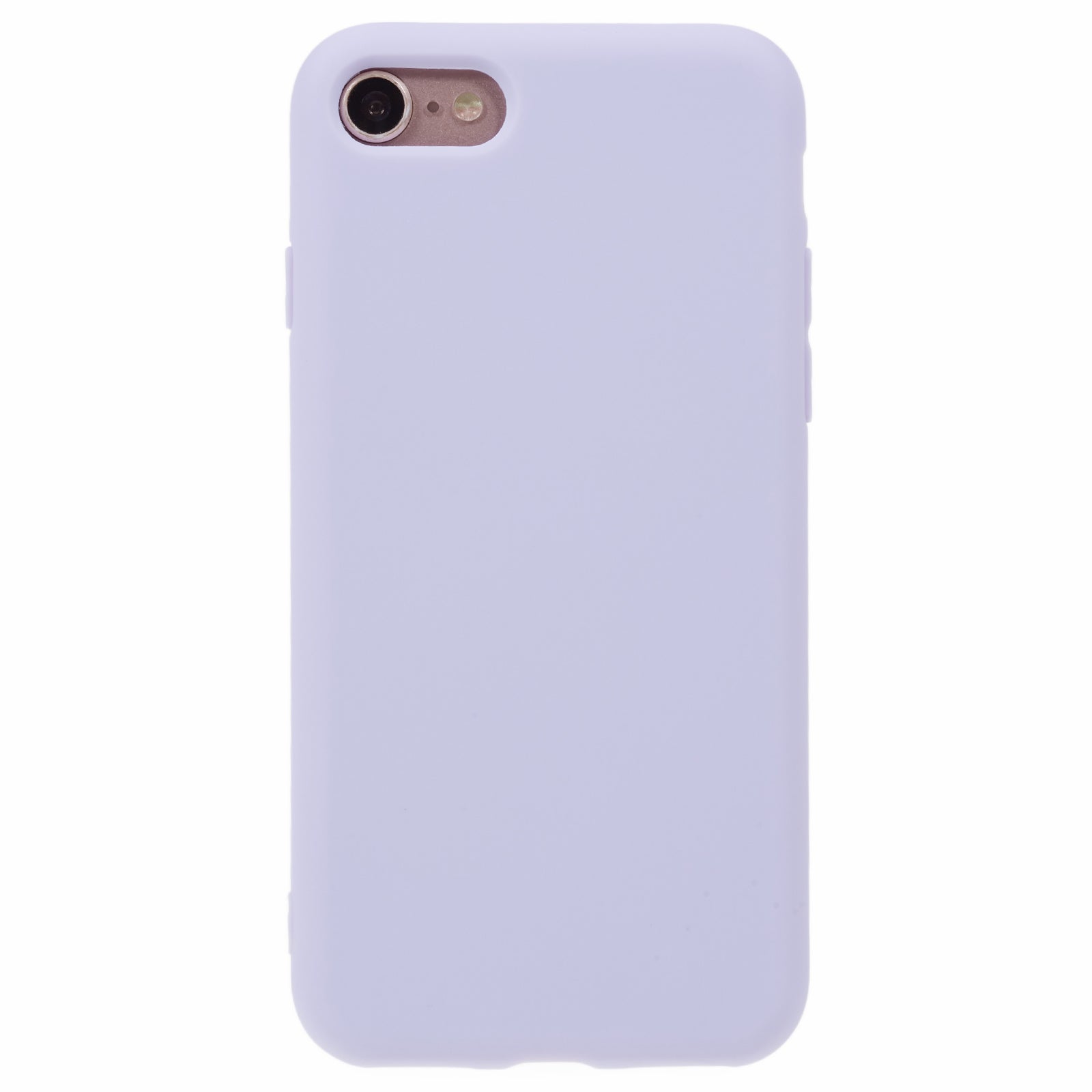 Uniqkart for iPhone 7 / 8 / SE (2020) / SE (2022) Candy Color Matte Phone Case Anti-scratch TPU Cover - Light Purple