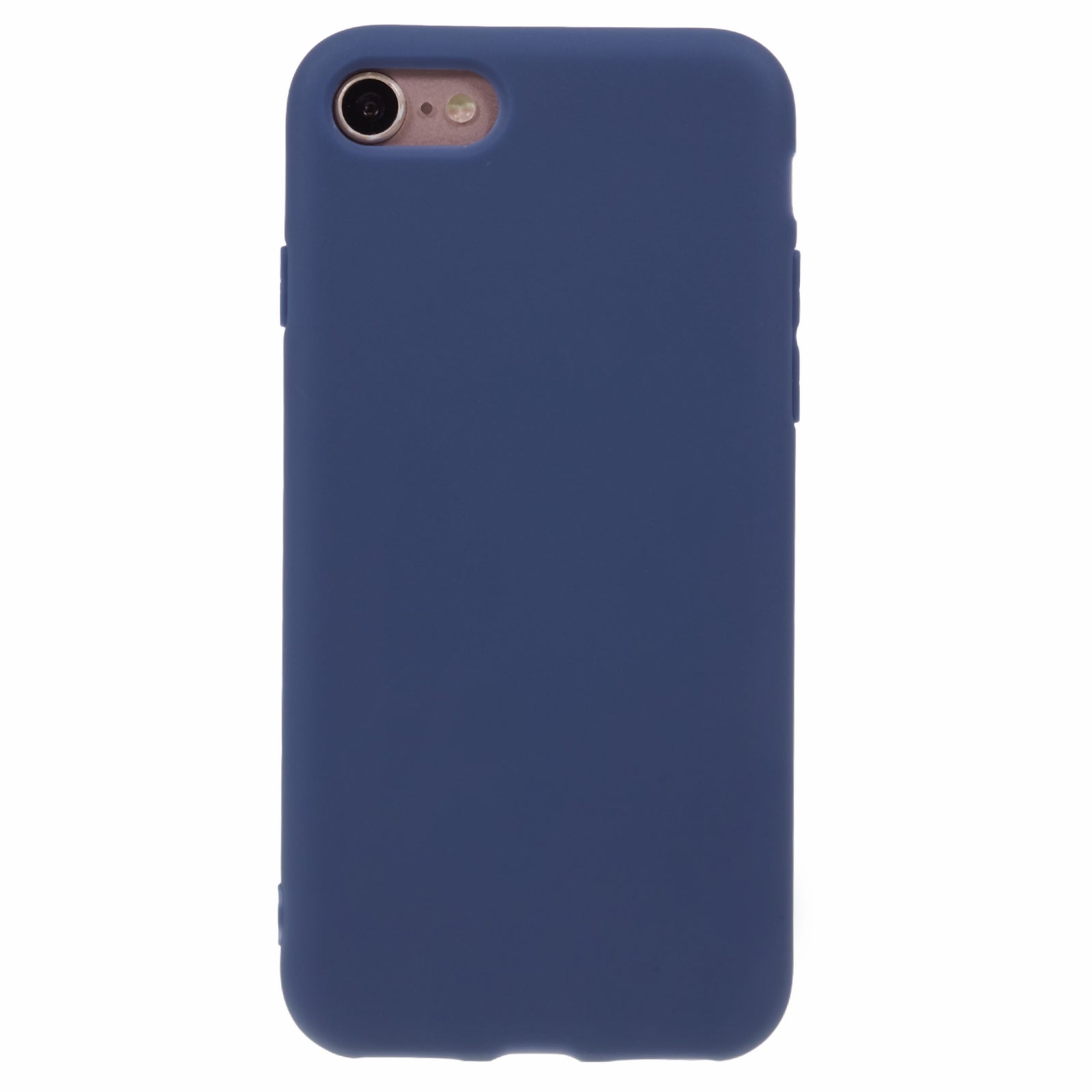 Uniqkart for iPhone 7 / 8 / SE (2020) / SE (2022) Candy Color Matte Phone Case Anti-scratch TPU Cover - Sapphire