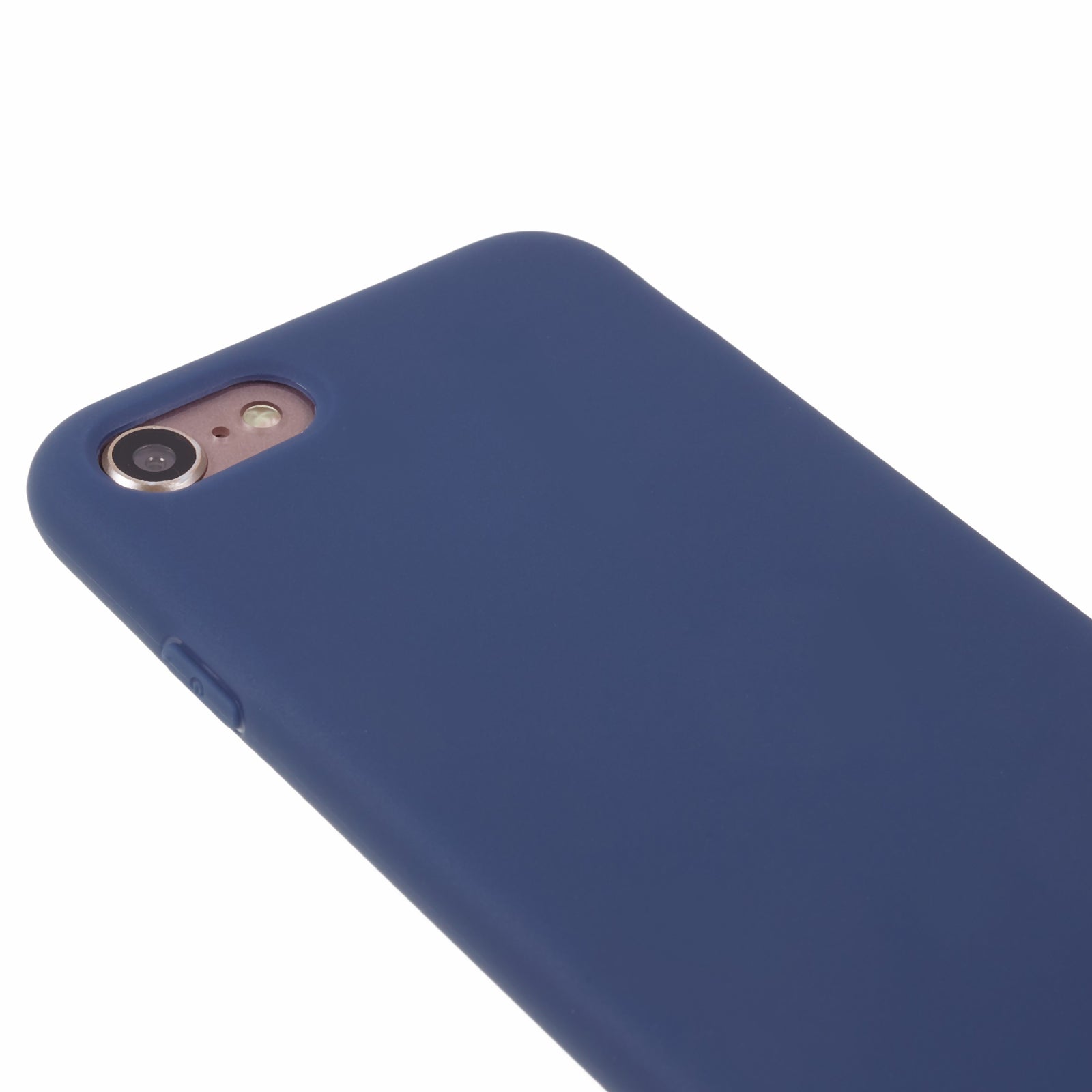 Uniqkart for iPhone 7 / 8 / SE (2020) / SE (2022) Candy Color Matte Phone Case Anti-scratch TPU Cover - Sapphire