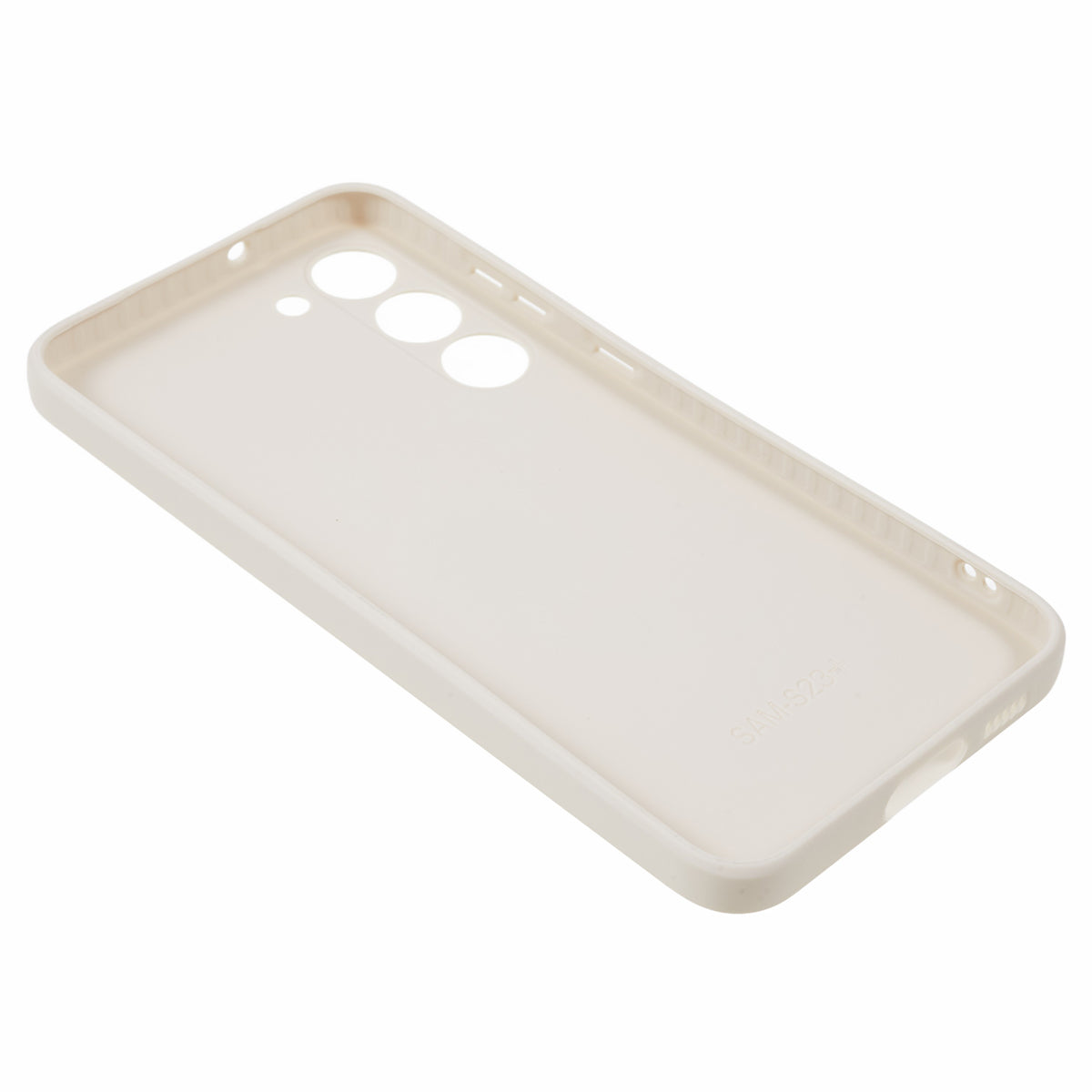 Uniqkart for Samsung Galaxy S23+ Soft TPU Phone Case Precise Cutout Space Astronaut Pattern Back Cover - White