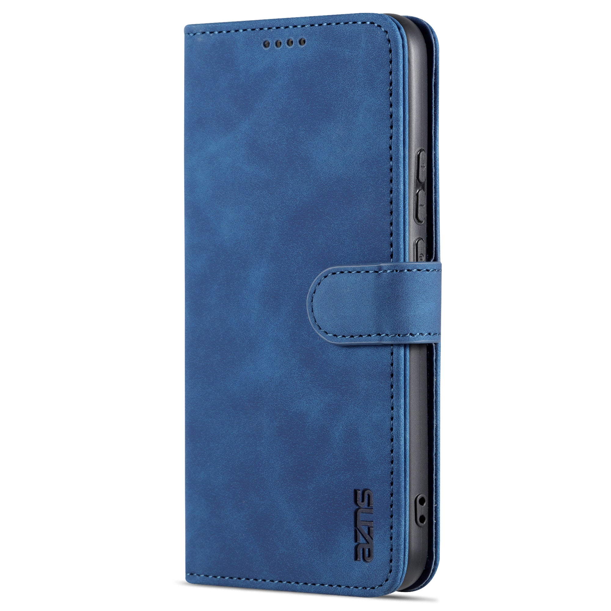Uniqkart for Huawei nova 11 Ultra / nova 11 Pro Anti-Dust PU Leather Phone Cover Stand Wallet Case - Blue