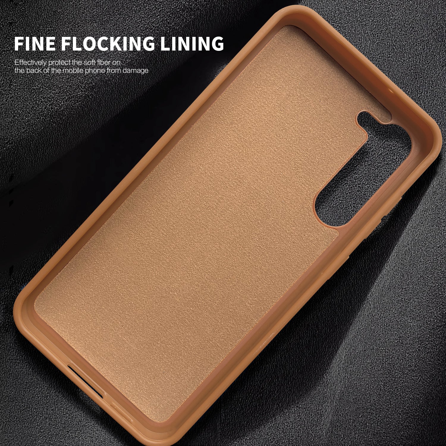 Uniqkart for Samsung Galaxy S23+ PU Leather+PC+TPU Cover Kickstand Phone Case Compatible with MagSafe - Brown