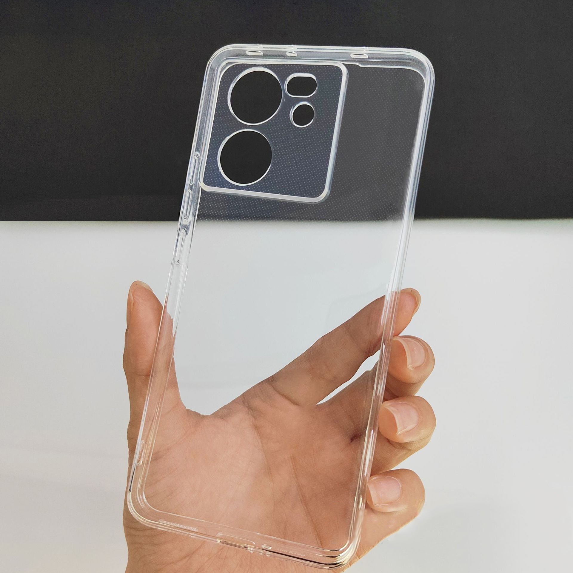 Uniqkart for Xiaomi Redmi K70 / Redmi K70S Ultra-Thin Clear TPU Phone Case Precise Cutouts Cell Phone Cover