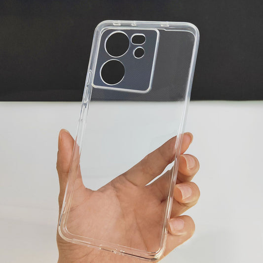 Uniqkart for Xiaomi Redmi K70 / Redmi K70S Ultra-Thin Clear TPU Phone Case Precise Cutouts Cell Phone Cover