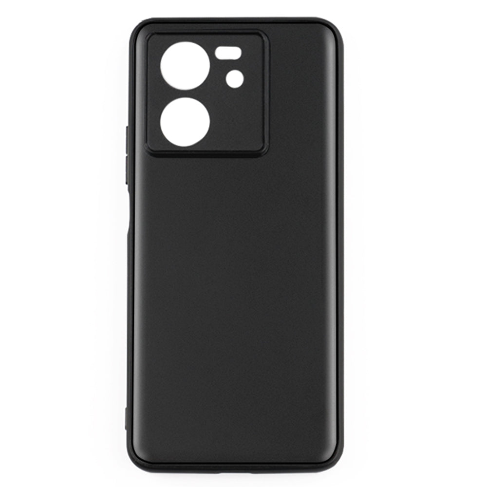Uniqkart for Xiaomi Redmi K70 / K70S Matte TPU Phone Case Precise Cutouts Protective Phone Cover - Black