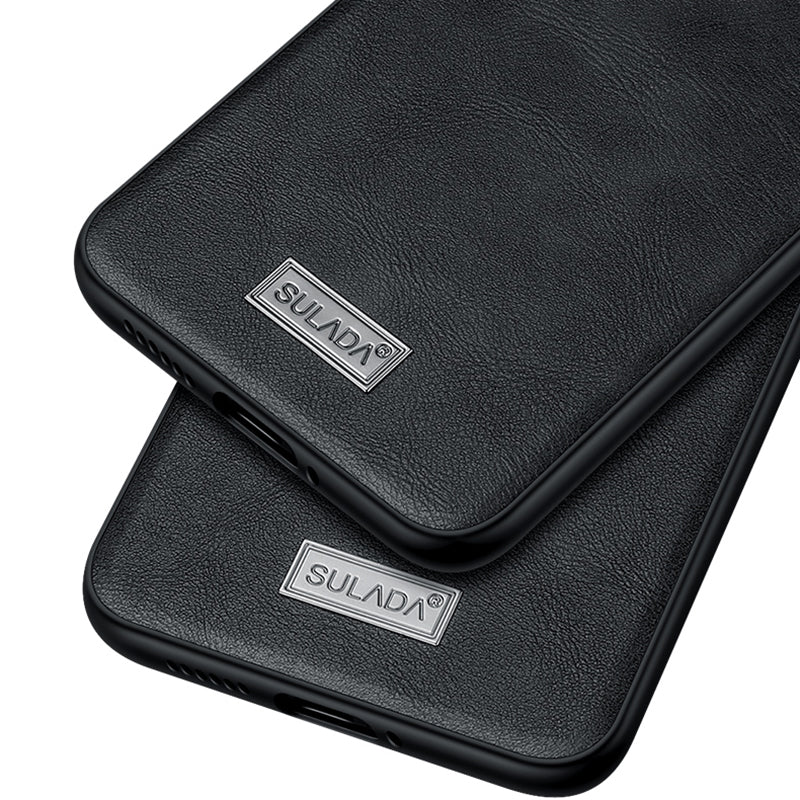 Uniqkart For Huawei nova 11 Pro / nova 11 Ultra PU Leather Coated TPU+PC Anti-fall Phone Case Scratch-resistant Cover - Brown