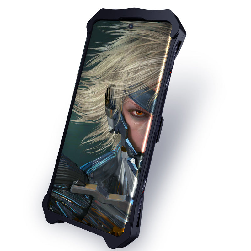 Uniqkart for vivo iQOO Neo8 Pro 5G Phone Case Aluminum Alloy Metal Shockproof Hard Cover