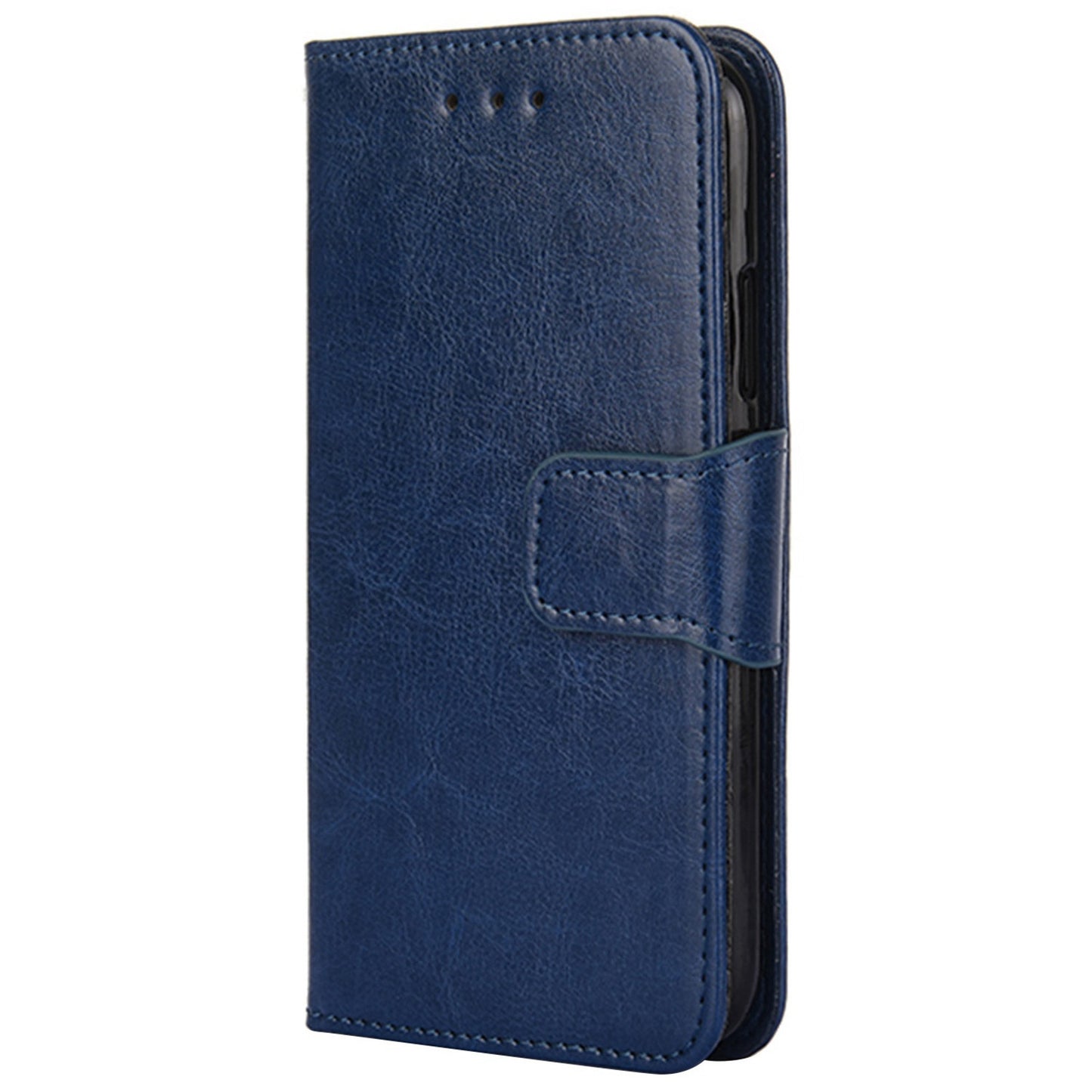 Uniqkart for Samsung Galaxy M54 5G / F54 5G Phone Case Textured Wallet Stand Strong Magnetic Closure PU Leather Cover - Sapphire