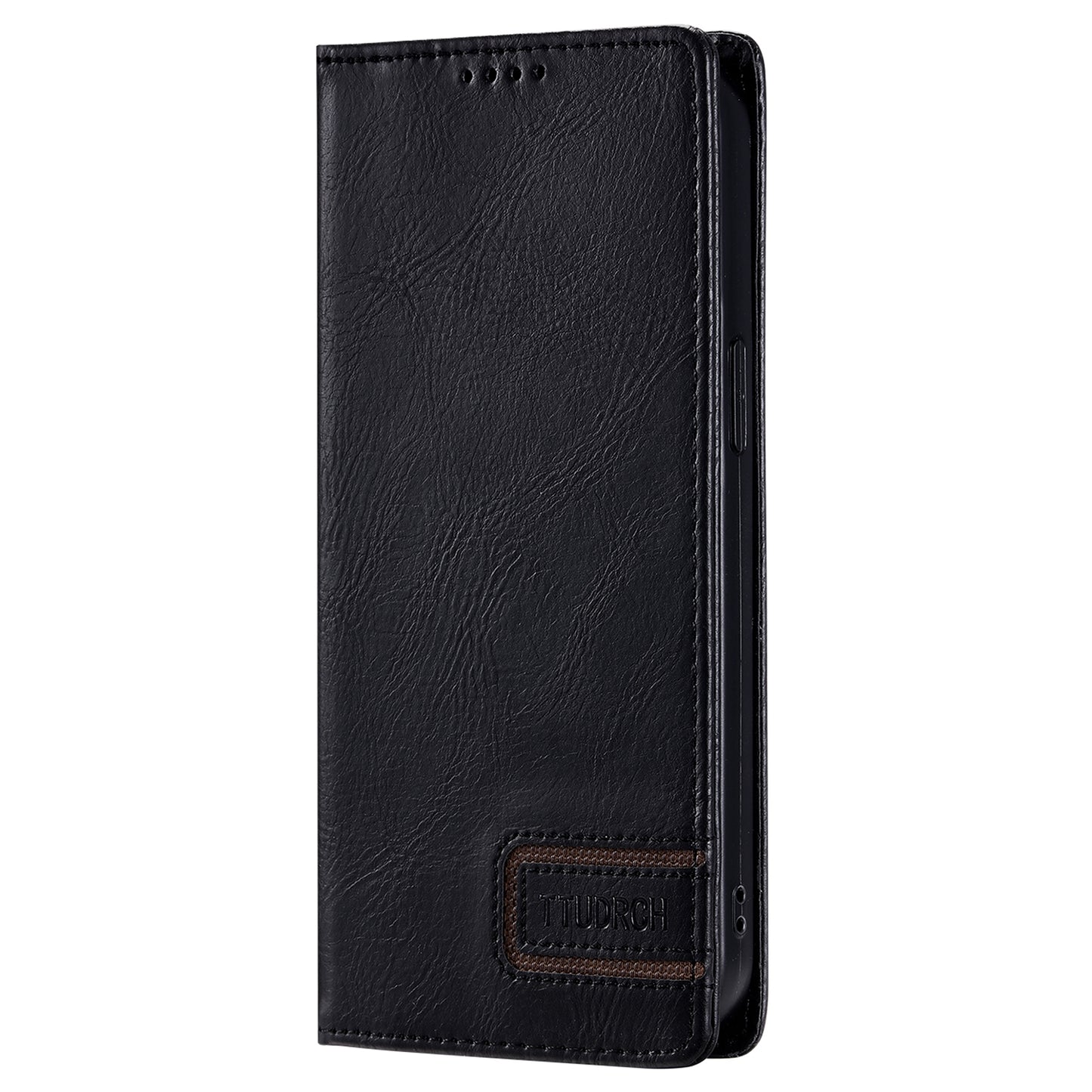 Uniqkart Style 007 Stand Wallet for Realme Narzo N53 4G / C53 4G RFID Blocking Cover Phone Leather Case - Black
