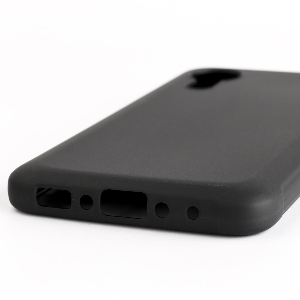 TPU Phone Case for Samsung Galaxy Xcover 5 Protective Case Anti-Drop Cell Phone Matte Slim Cover - Black