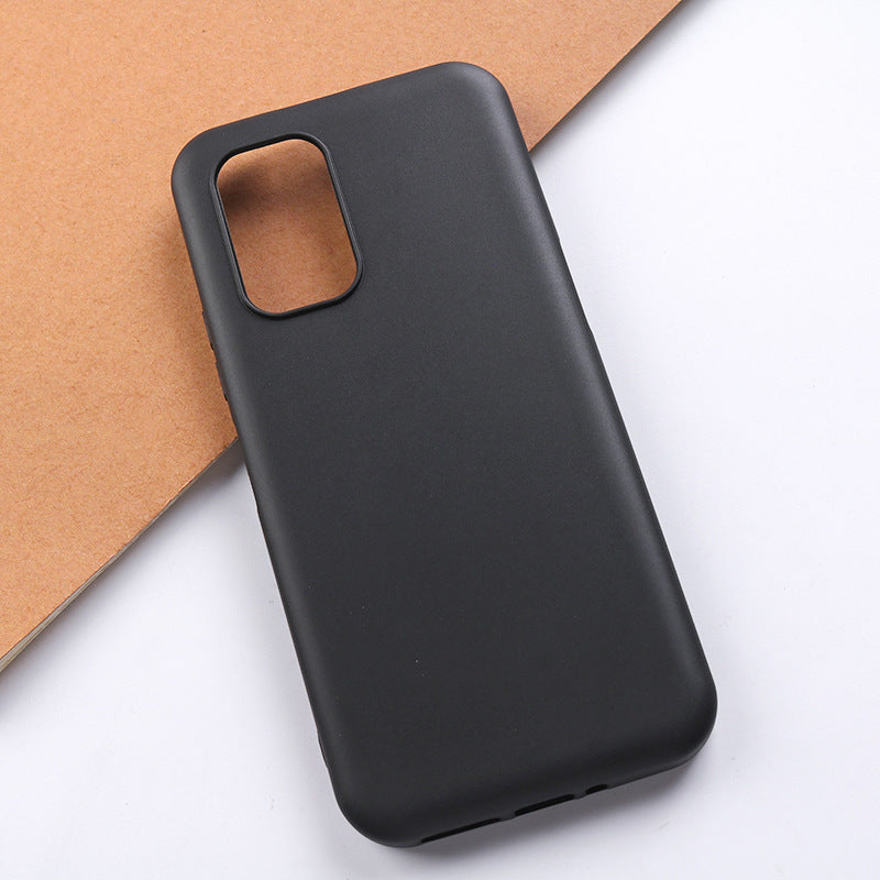 Slim TPU Case for Nokia XR21 Matte Phone Case Anti-Scratch Mobile Phone Shockproof Cover - Black