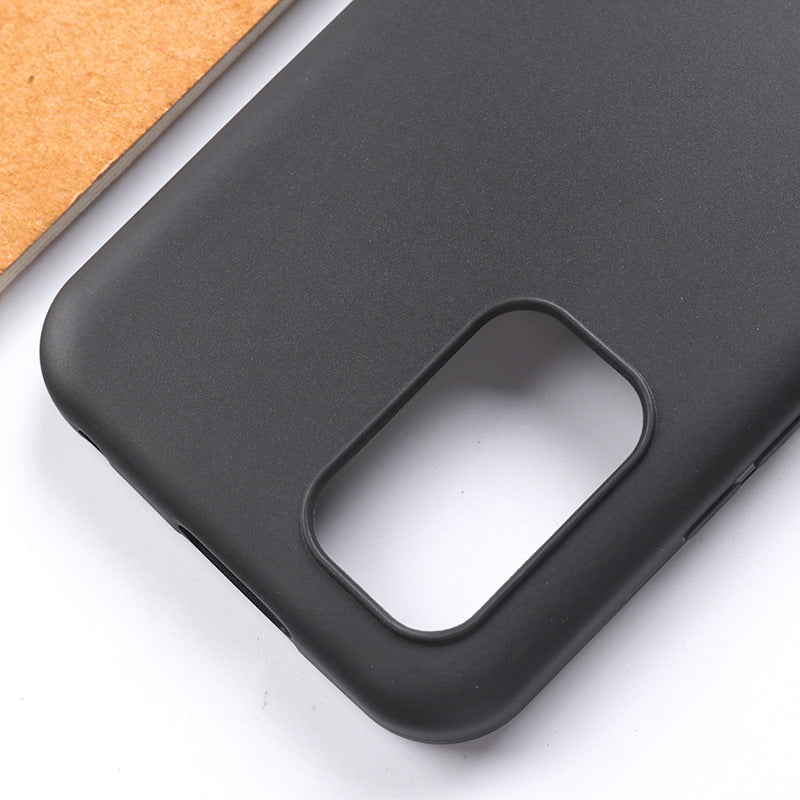Slim TPU Case for Nokia XR21 Matte Phone Case Anti-Scratch Mobile Phone Shockproof Cover - Black