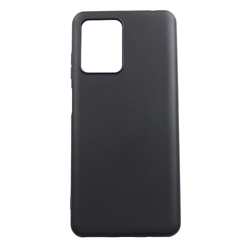Uniqkart for Blackview A53 / A53 Pro Slim TPU Case Anti-Scratch Matte Phone Case Mobile Phone Protective Cover - Black