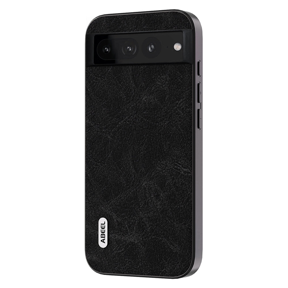 Uniqkart Shockproof Case for Google Pixel 8 Pro PU Leather+PC+TPU Litchi Texture Phone Cover - Black