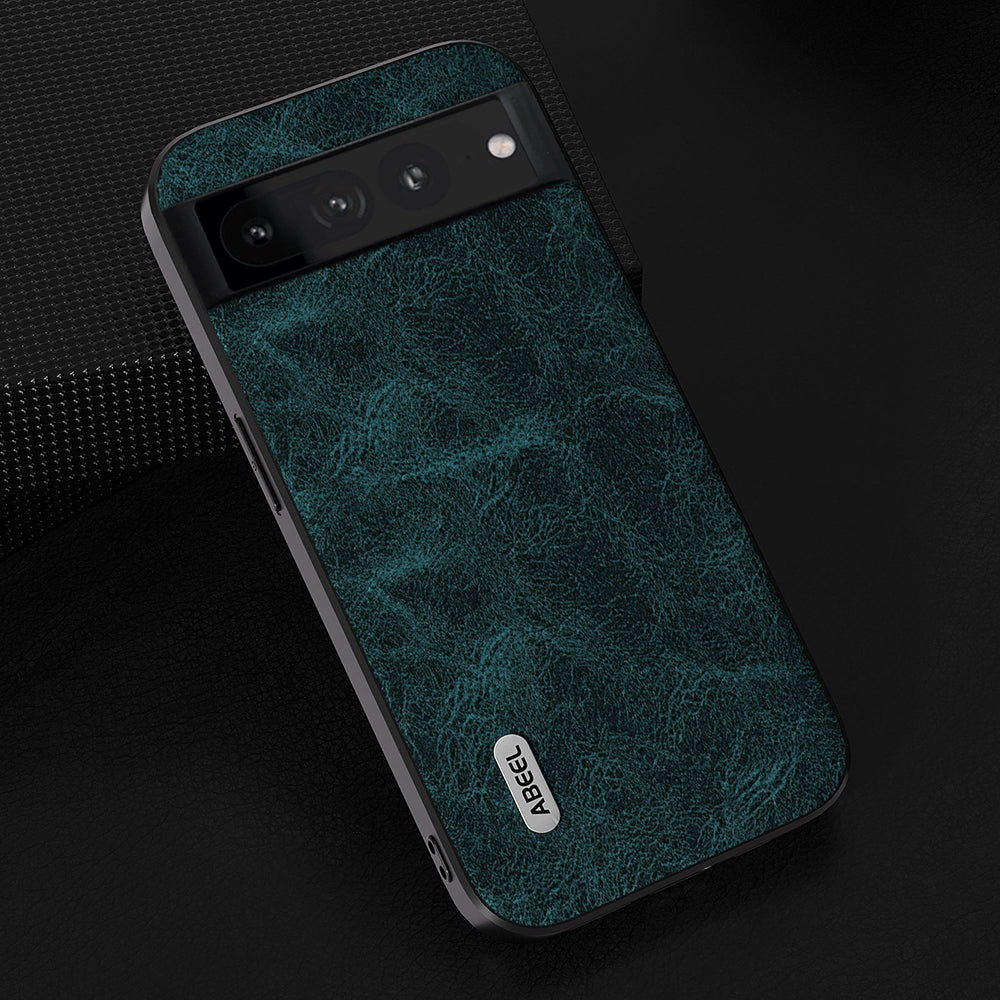 Uniqkart Shockproof Case for Google Pixel 8 Pro PU Leather+PC+TPU Litchi Texture Phone Cover - Blue