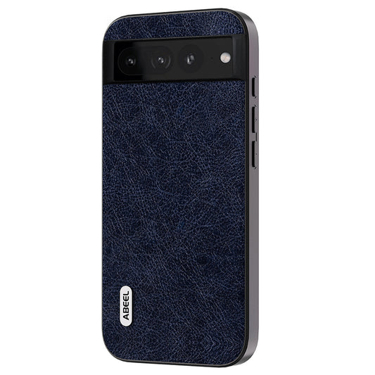 Uniqkart For Google Pixel 7 Pro 5G PU Leather Coated TPU+PC Phone Case Retro Litchi Texture Cover - Blue