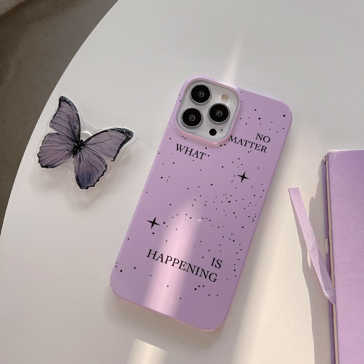 Hard PC Phone Cover for iPhone 12 Pro 6.1 inch Pattern Printing Anti-Drop Glossy Phone Case - Splash-Ink