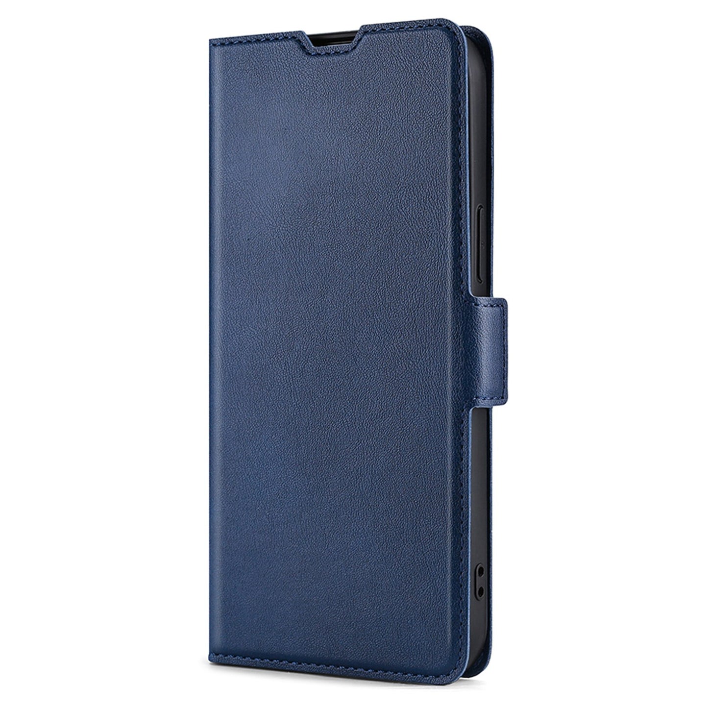 Uniqkart for Realme 11 5G PU Leather Stand Phone Cover Card Holder Shockproof Case - Blue
