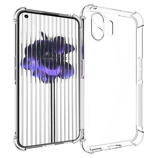 Uniqkart for Nothing phone (2) 5G Soft TPU Crystal Transparent Case Anti-Scratch Anti-Slip Phone Cover