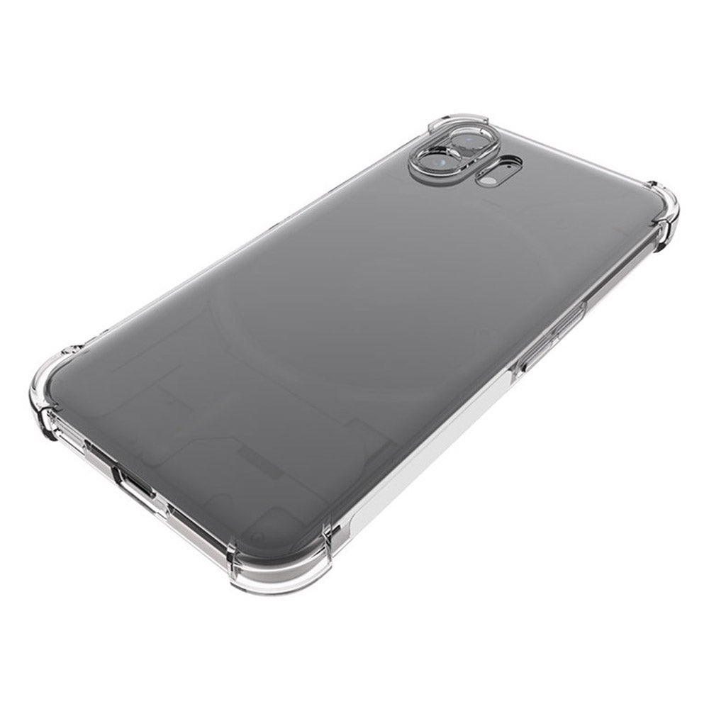 Uniqkart for Nothing phone (2) 5G Soft TPU Crystal Transparent Case Anti-Scratch Anti-Slip Phone Cover