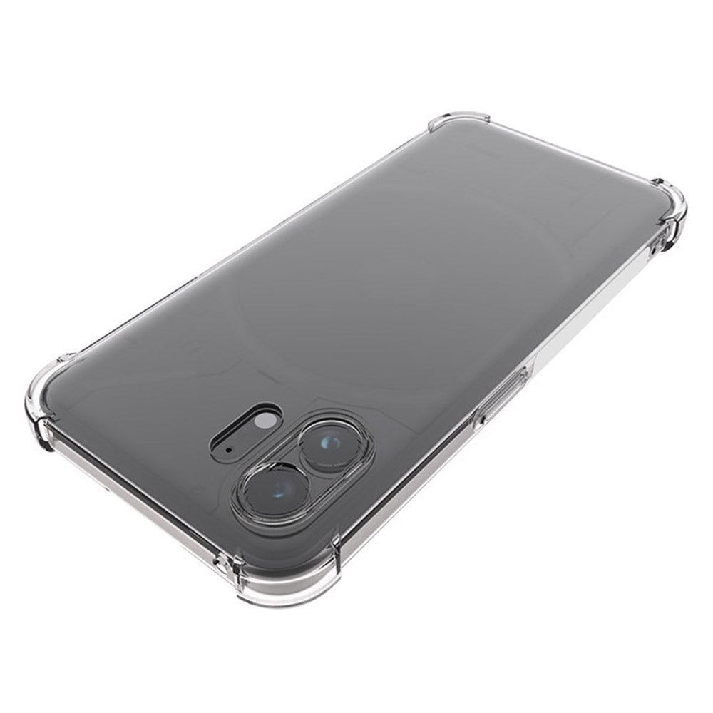 Uniqkart for Nothing phone (2) 5G Soft TPU Crystal Transparent Case Anti-Scratch Anti-Slip Phone Cover