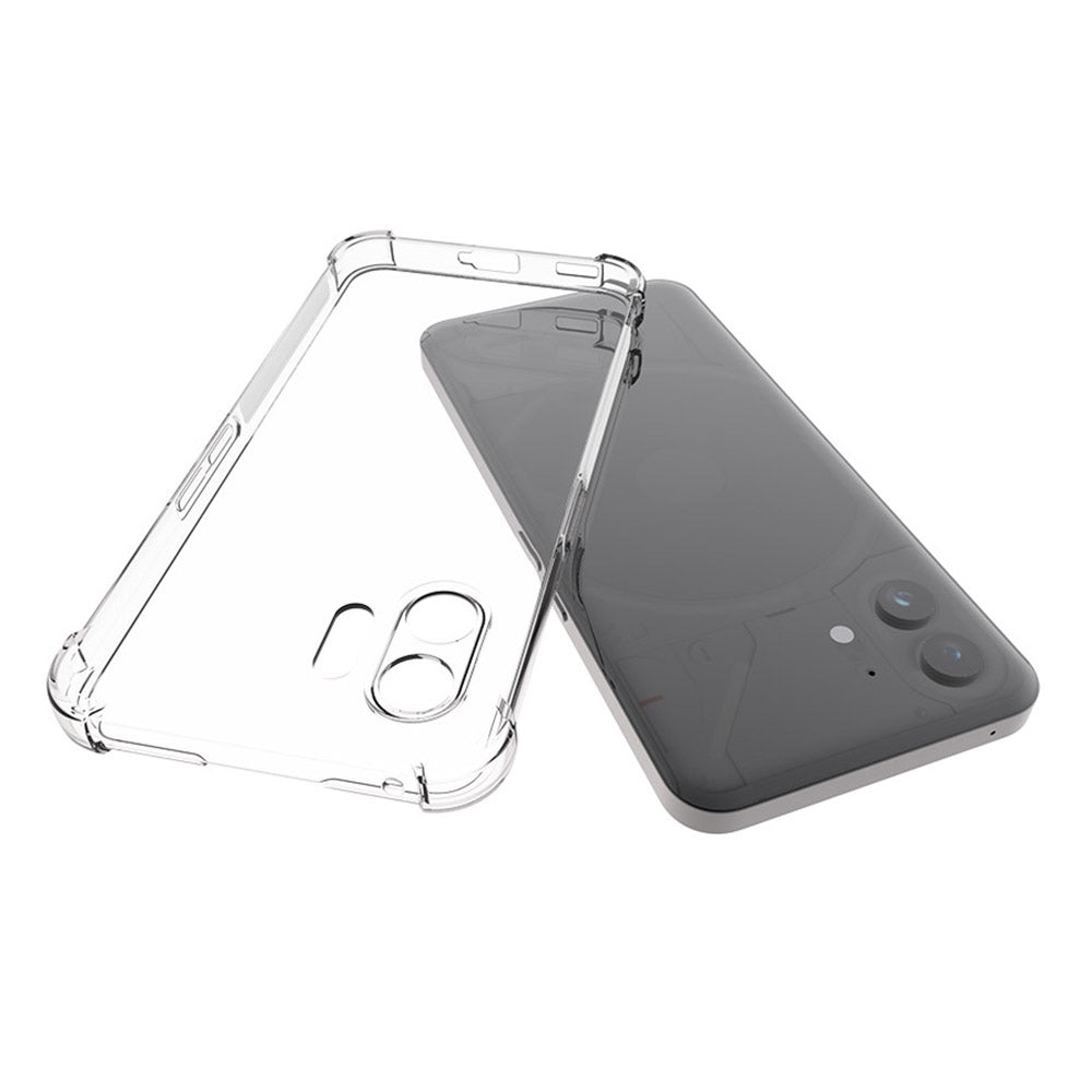 Uniqkart for Nothing phone (2) 5G Soft TPU Crystal Transparent Case Anti-Scratch Anti-Slip Phone Cover