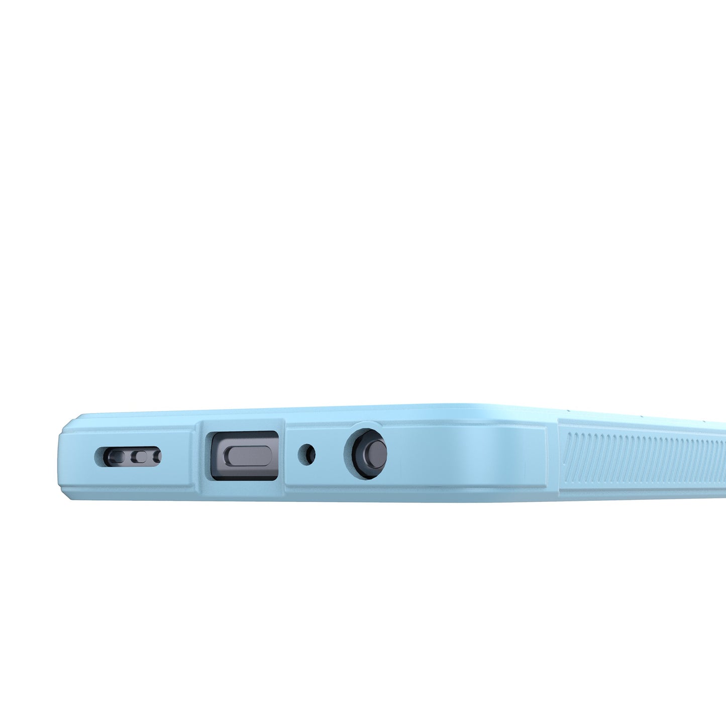 Uniqkart for Motorola Moto G62 5G Anti-drop Protective Phone Case Rugged TPU Phone Cover - Baby Blue
