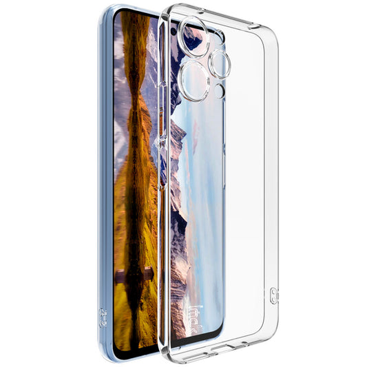 IMAK UX-5 Series Phone Case for Xiaomi Redmi 12 4G Anti-scratch Transparent TPU Cover