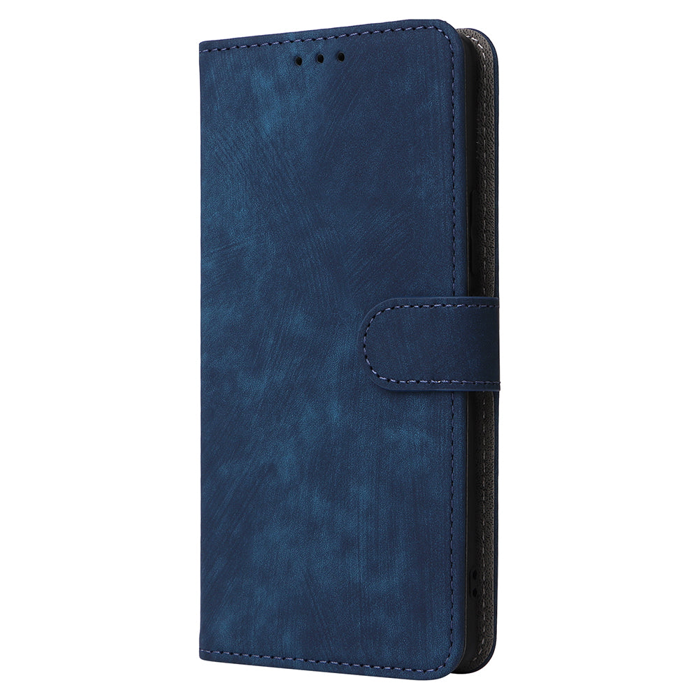 Uniqkart for Xiaomi Civi 3 5G RFID Blocking Phone Cover Shockproof Leather Wallet Stand Case - Blue