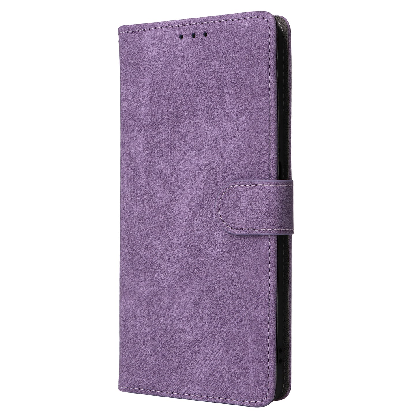 Uniqkart for Realme C53 4G / Narzo N53 4G RFID Blocking Wallet Phone Cover Anti-drop Leather Stand Case - Purple