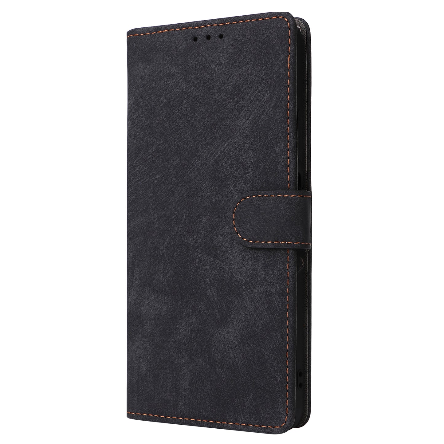 Uniqkart for Realme C53 4G / Narzo N53 4G RFID Blocking Wallet Phone Cover Anti-drop Leather Stand Case - Black