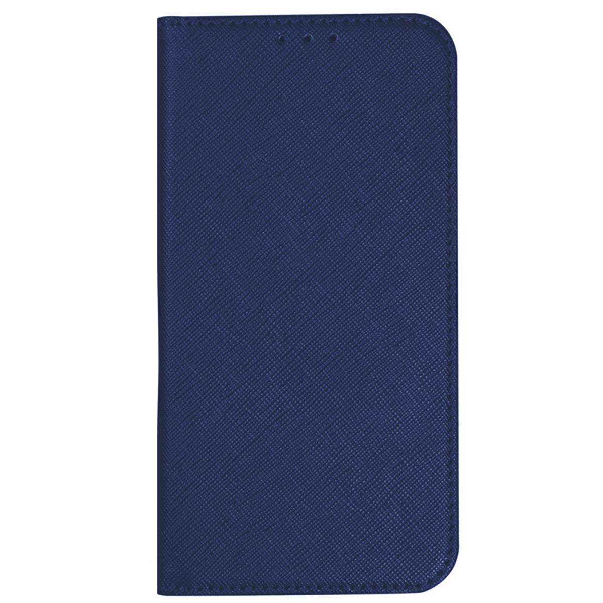 Uniqkart for Samsung Galaxy A25 5G Wallet Phone Shell Cross Texture PU Leather Shockproof Flip Stand Phone Case - Dark Blue