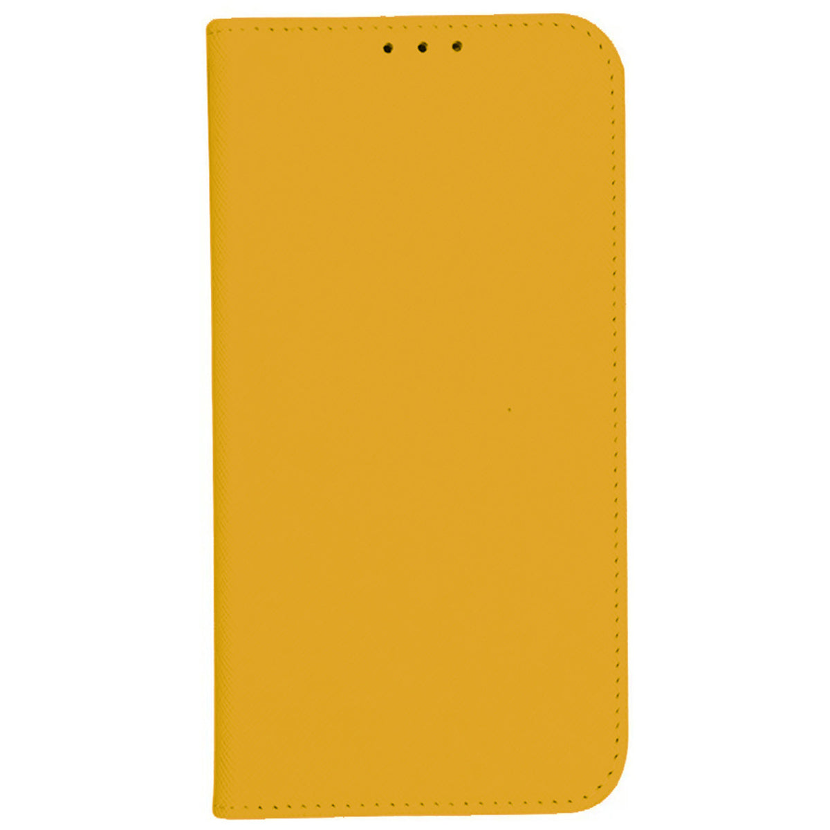 Uniqkart for Samsung Galaxy A25 5G Wallet Phone Shell Cross Texture PU Leather Shockproof Flip Stand Phone Case - Yellow