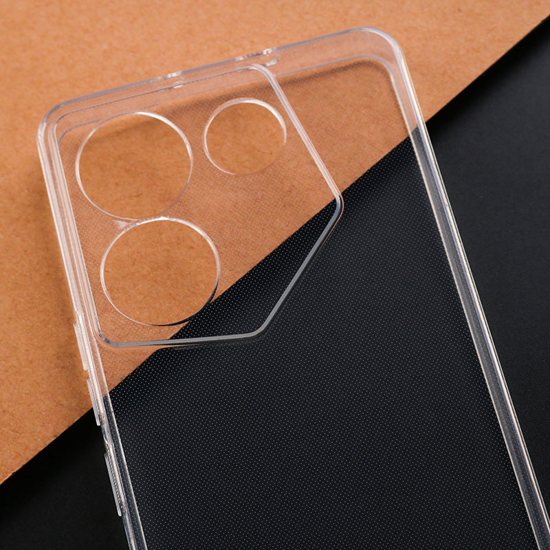 Uniqkart for Tecno Camon 20 Pro 4G Soft TPU Clear Phone Case Precise Cutouts Ultra-Thin Phone Cover