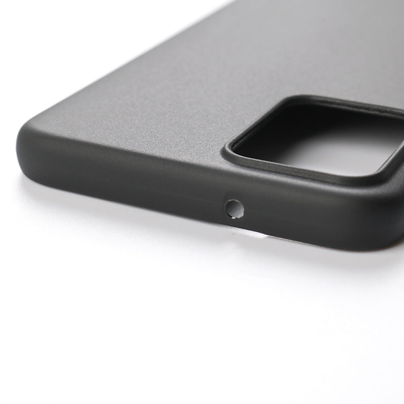 Uniqkart for Motorola Edge 30 Neo 5G Anti-scratch Phone TPU Case Matte Fingerprint-free Phone Cover - Black