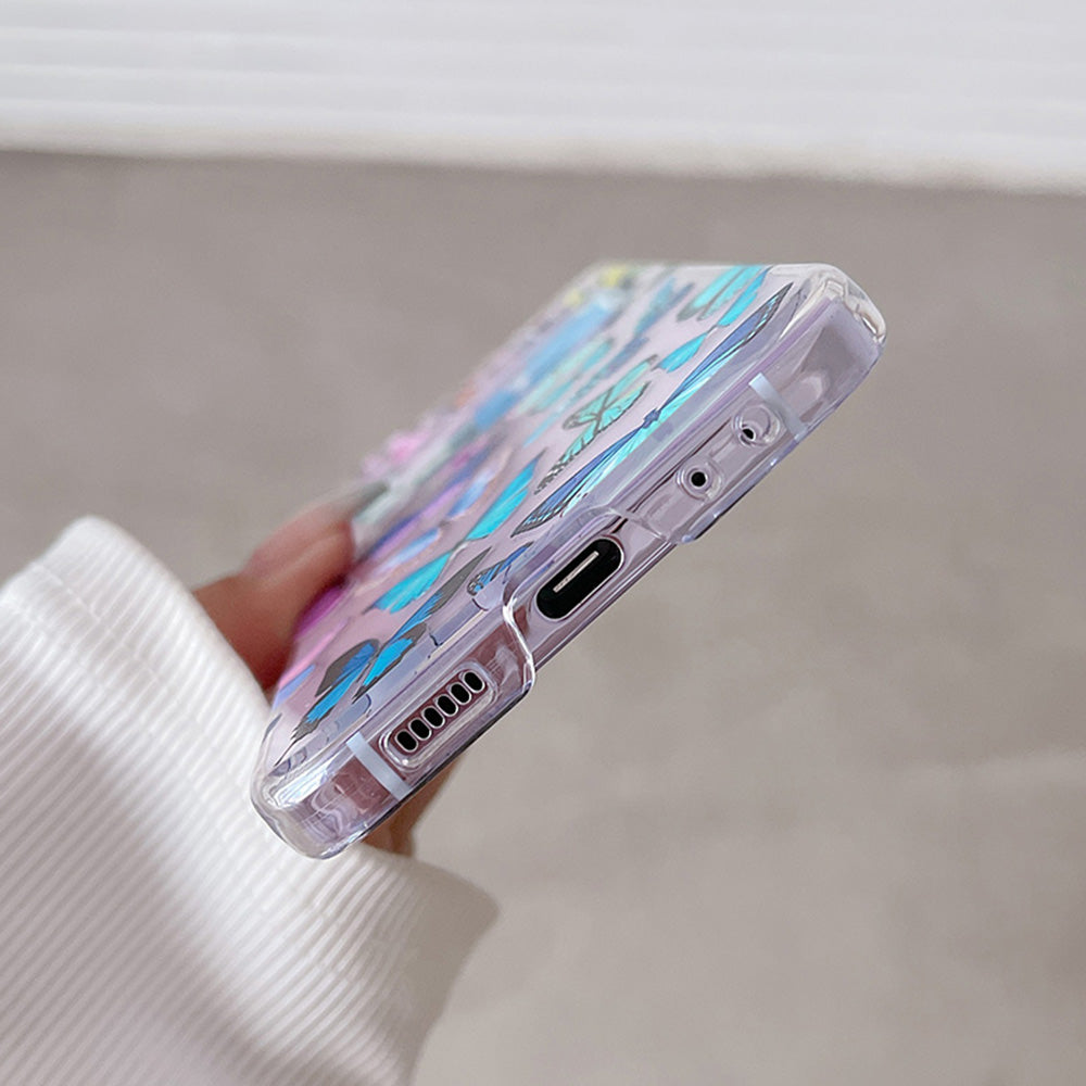 Pattern Printing Phone Case for Samsung Galaxy Z Flip5 5G , Anti-scratch PC Phone Cover - Z56