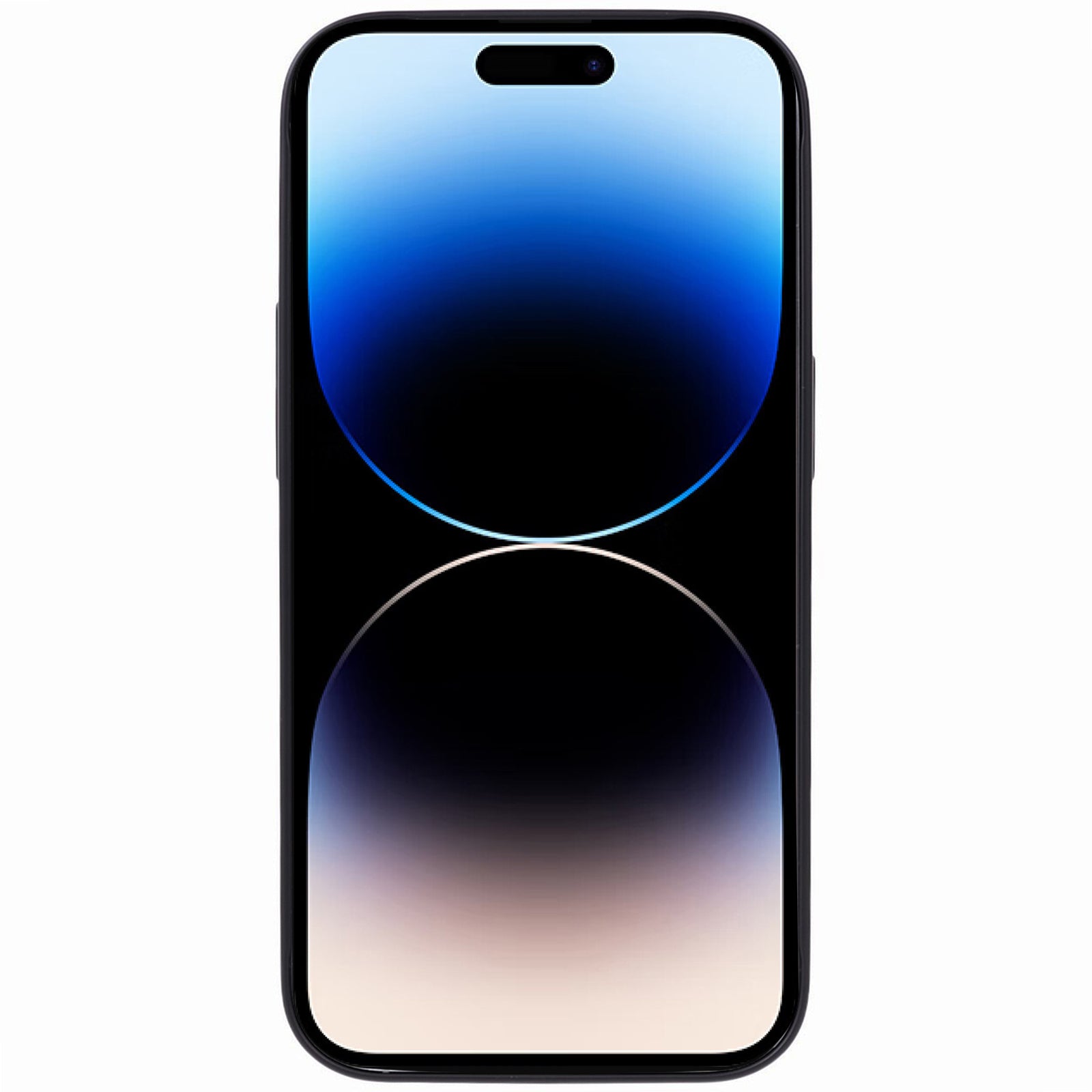 Uniqkart for iPhone 14 Pro Max PC Shockproof PC Phone Cover Built-In Metal Ring Sheet Phone Case Compatible with MagSafe - Black