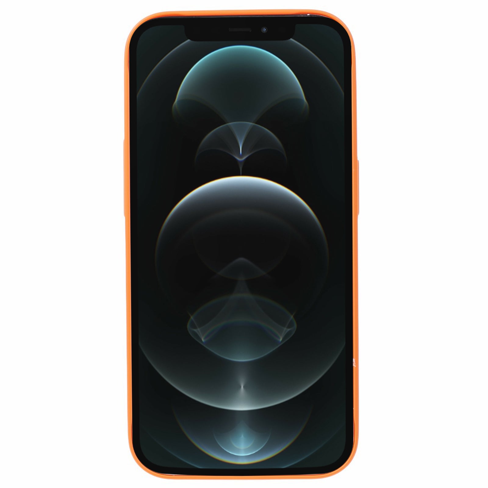 Uniqkart for iPhone 12 Pro Max Shockproof Case Anti-Drop Hard PC Phone Cover Compatible with MagSafe - Orange