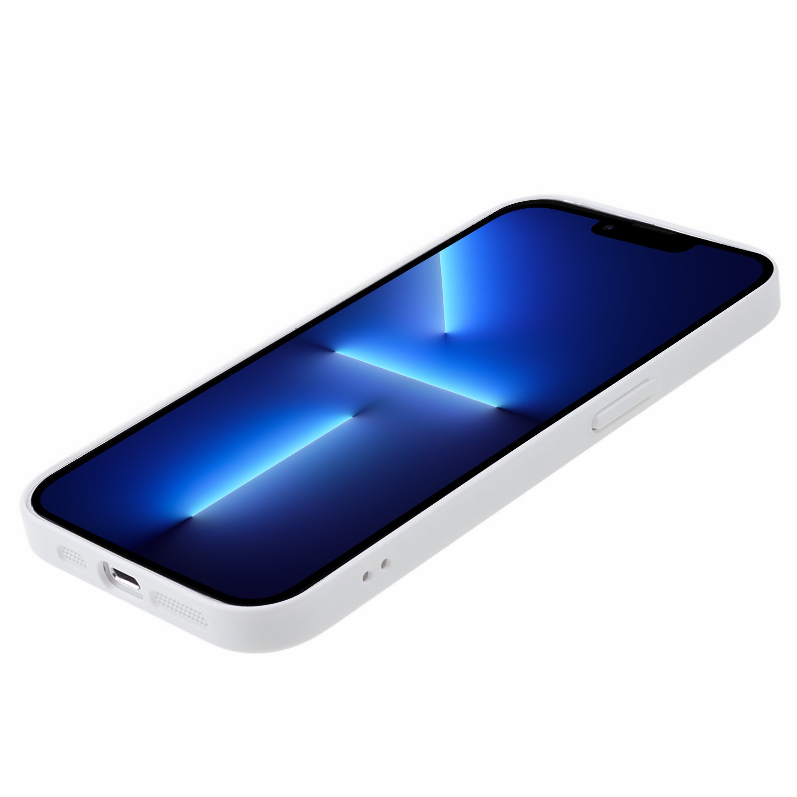 Uniqkart for iPhone 13 Pro 6.1 inch Protective Cover Anti-Drop Hard PC Phone Case Compatible with MagSafe - White