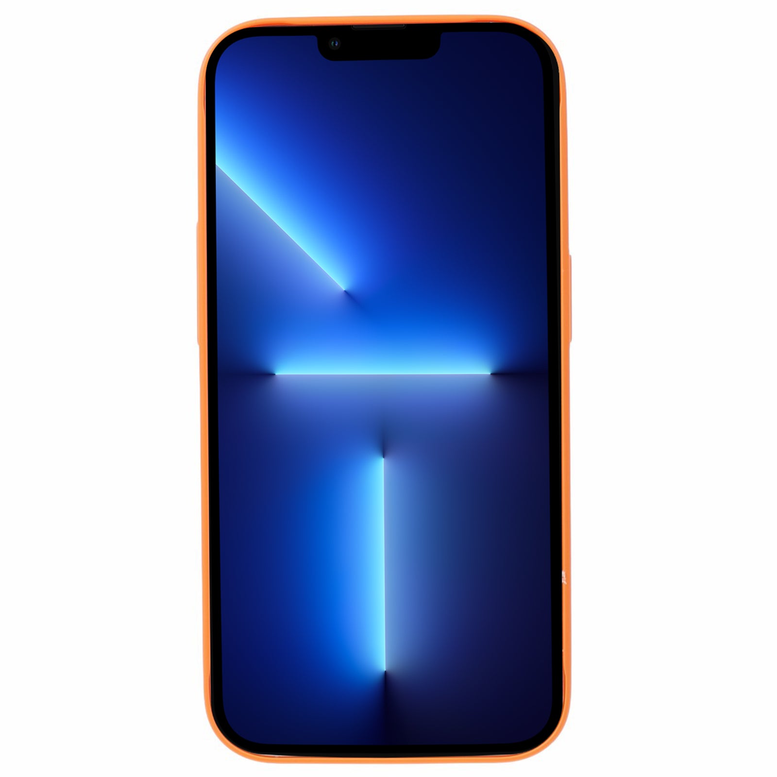 Uniqkart for iPhone 13 Pro 6.1 inch Protective Cover Anti-Drop Hard PC Phone Case Compatible with MagSafe - Orange