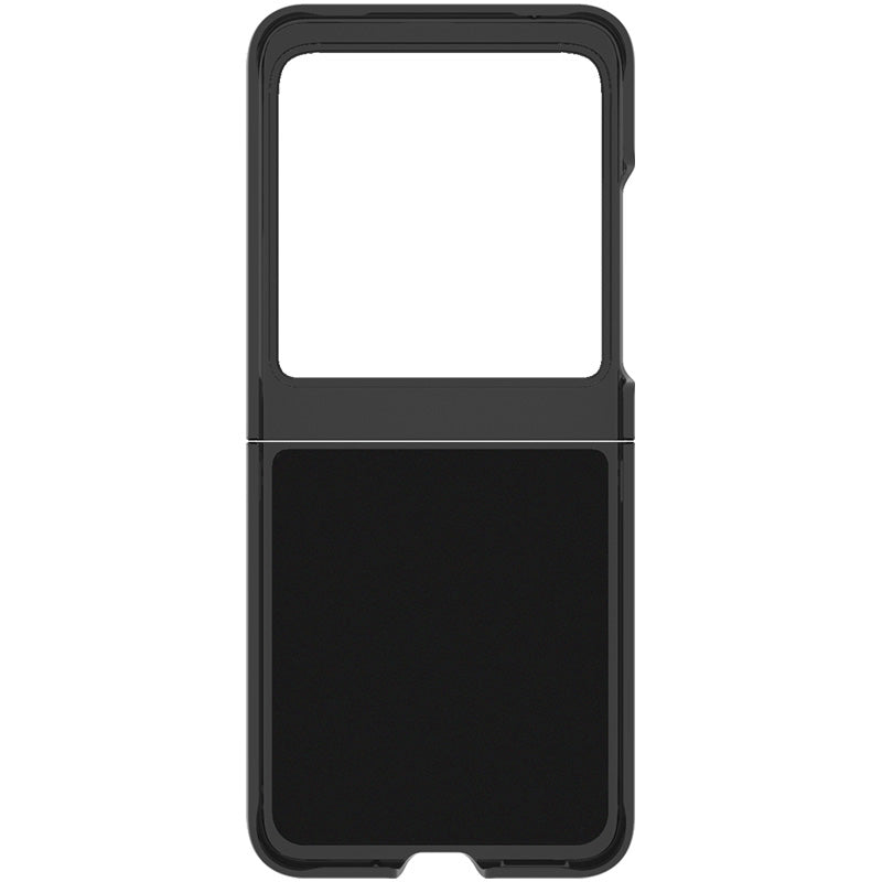 Uniqkart Ruiyi Series for Motorola Razr 40 Ultra 5G Phone Cover Carbon Fiber Texture PC + PU Leather Phone Case