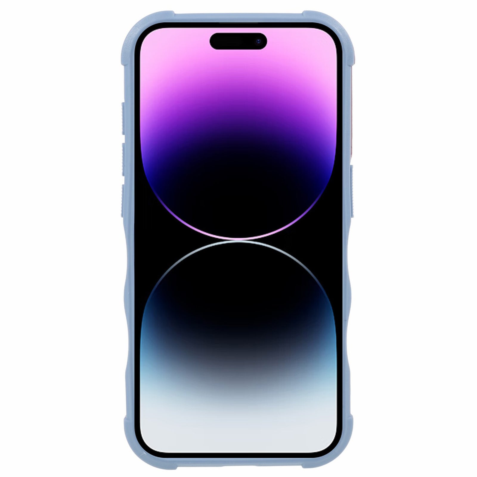 TPU + PC Phone Case for iPhone 15 Pro Max Anti-Drop Shockproof Slim Phone Cover - Rose Gold