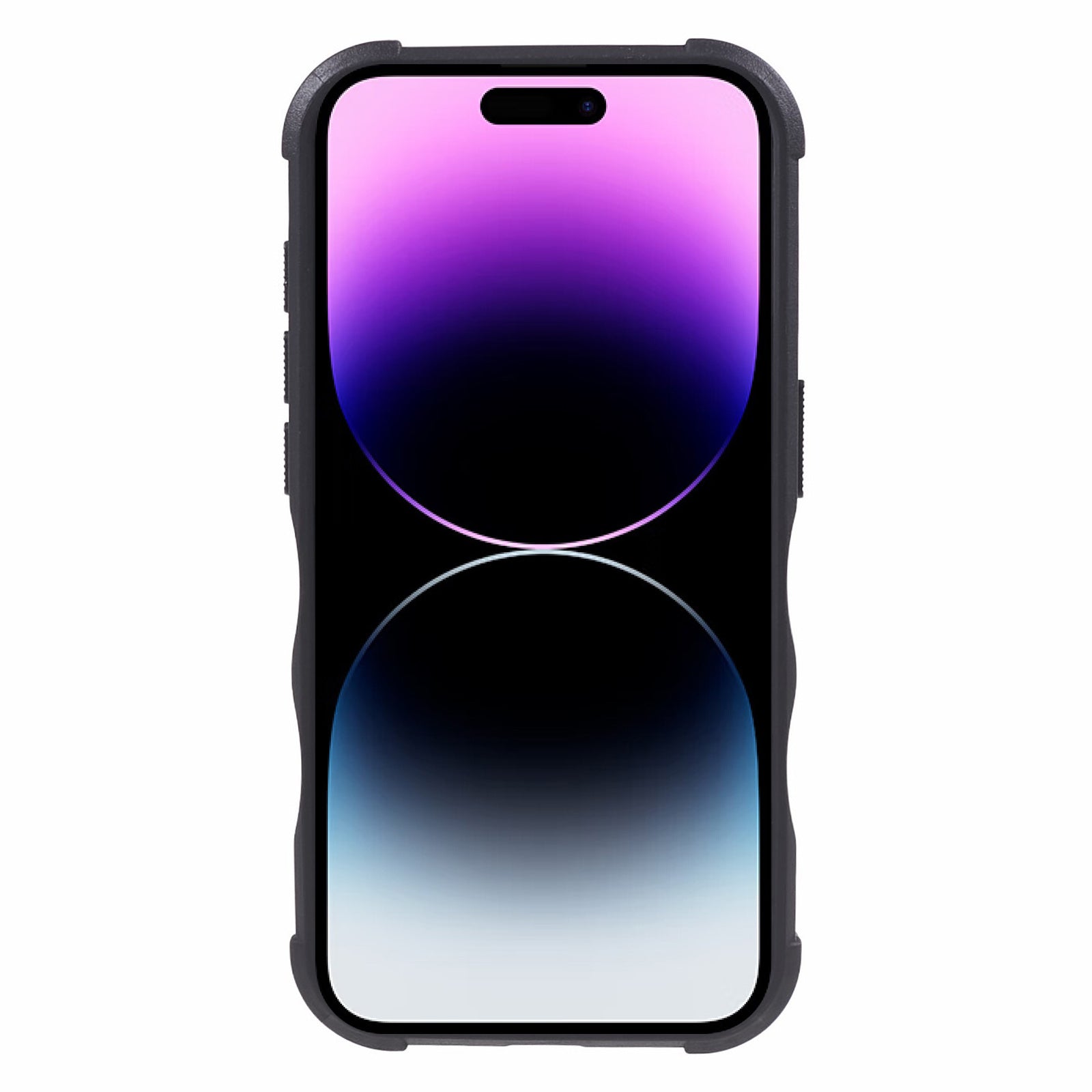 TPU + PC Phone Case for iPhone 15 Pro Max Anti-Drop Shockproof Slim Phone Cover - Blue