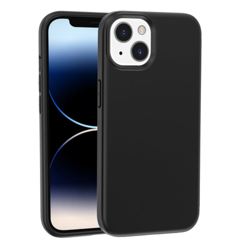 TPU+PC Shell For iPhone 15 Skin-touch Phone Case Thickened Drop Protection Phone Cover