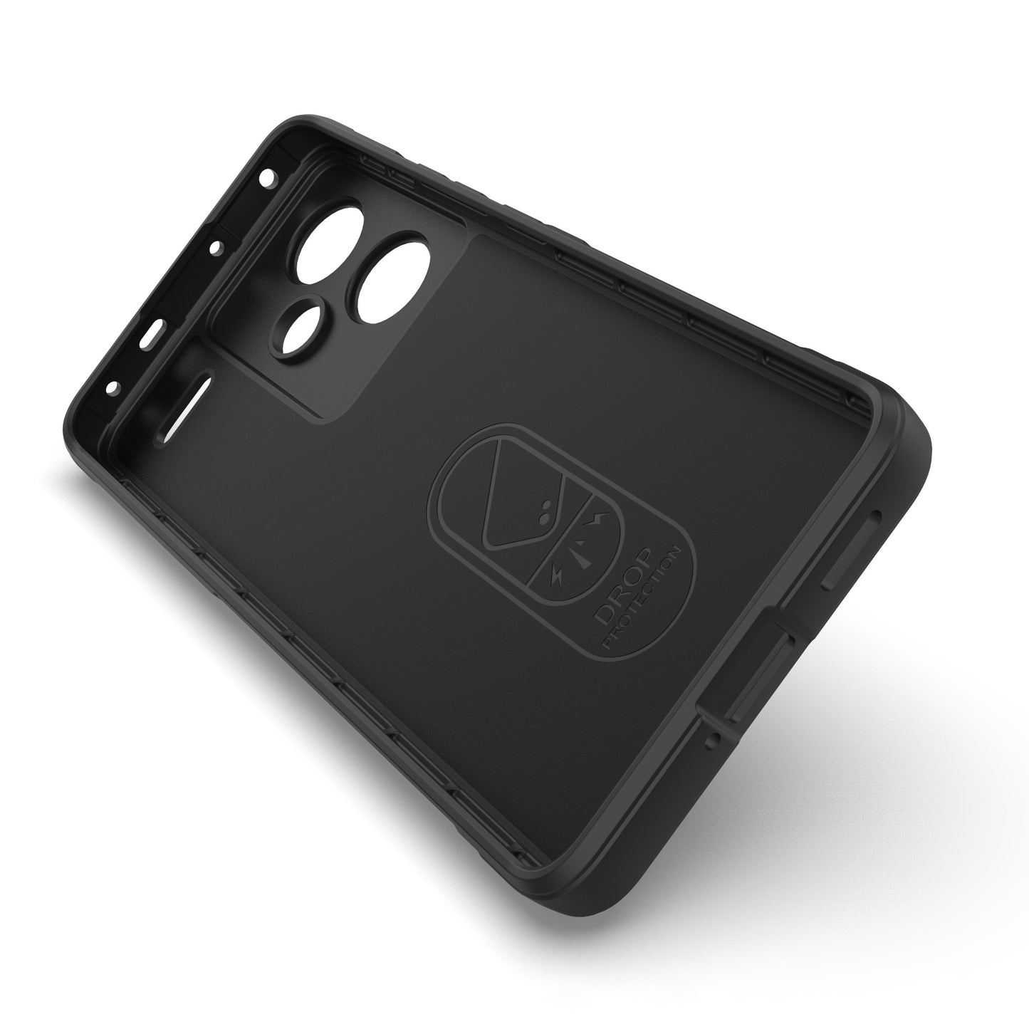 For Xiaomi Redmi Note 13 Pro+ 5G Case Anti-scratch TPU Rugged Phone Cover - Dark Blue