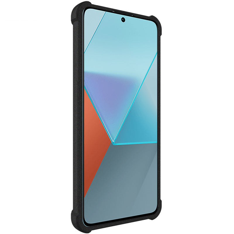IMAK For Xiaomi Redmi Note 13 Pro 5G / Poco X6 5G Case Reinforced Corners Matte Phone Cover - Black